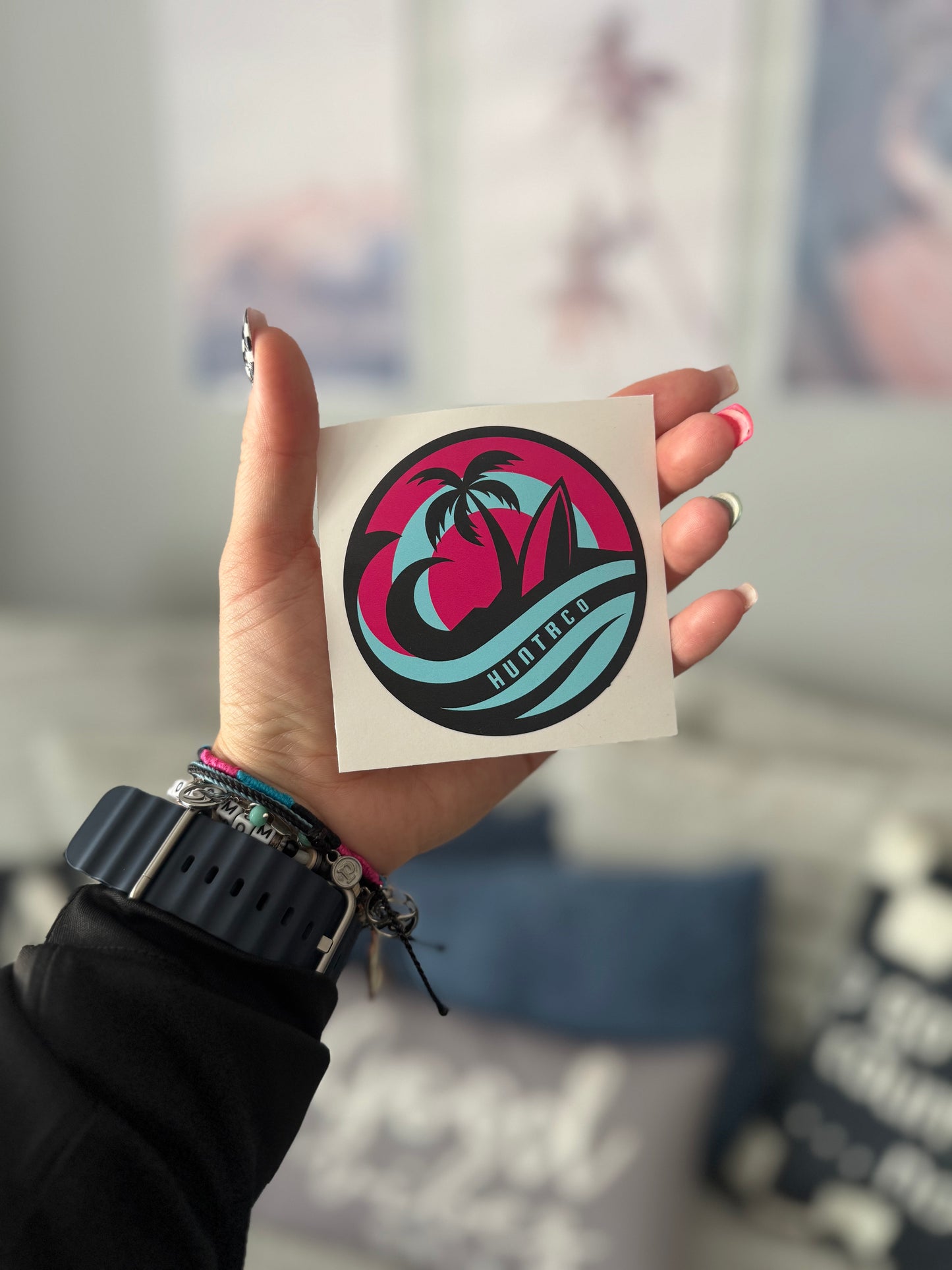 HUNTRCO Stickers