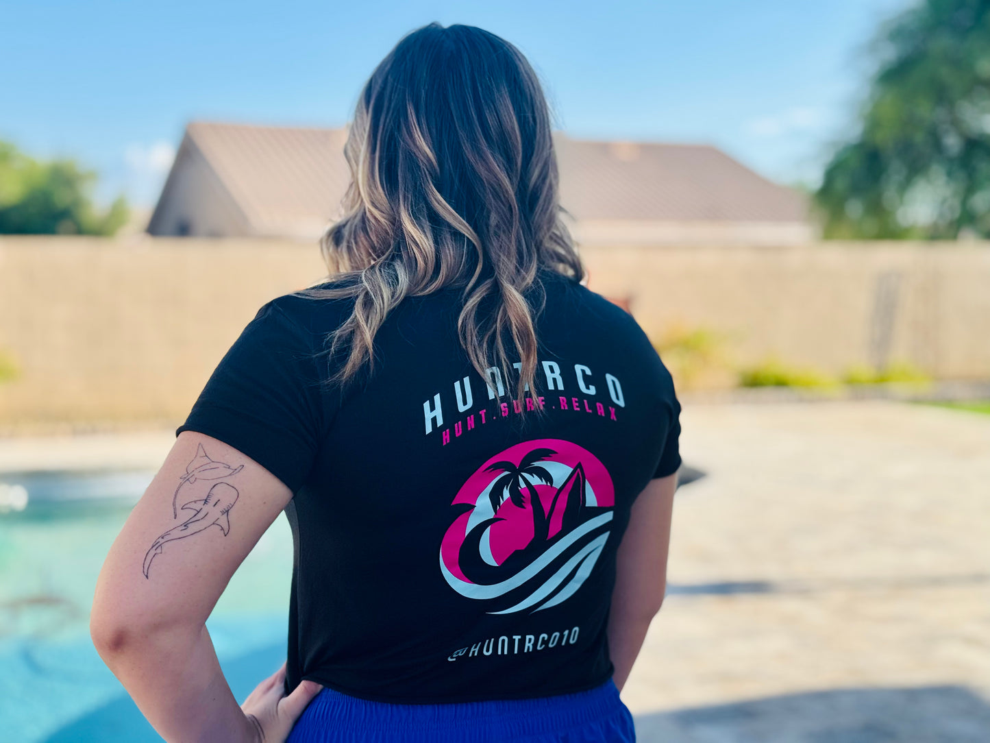 HUNTRCO Women’s Crop Top
