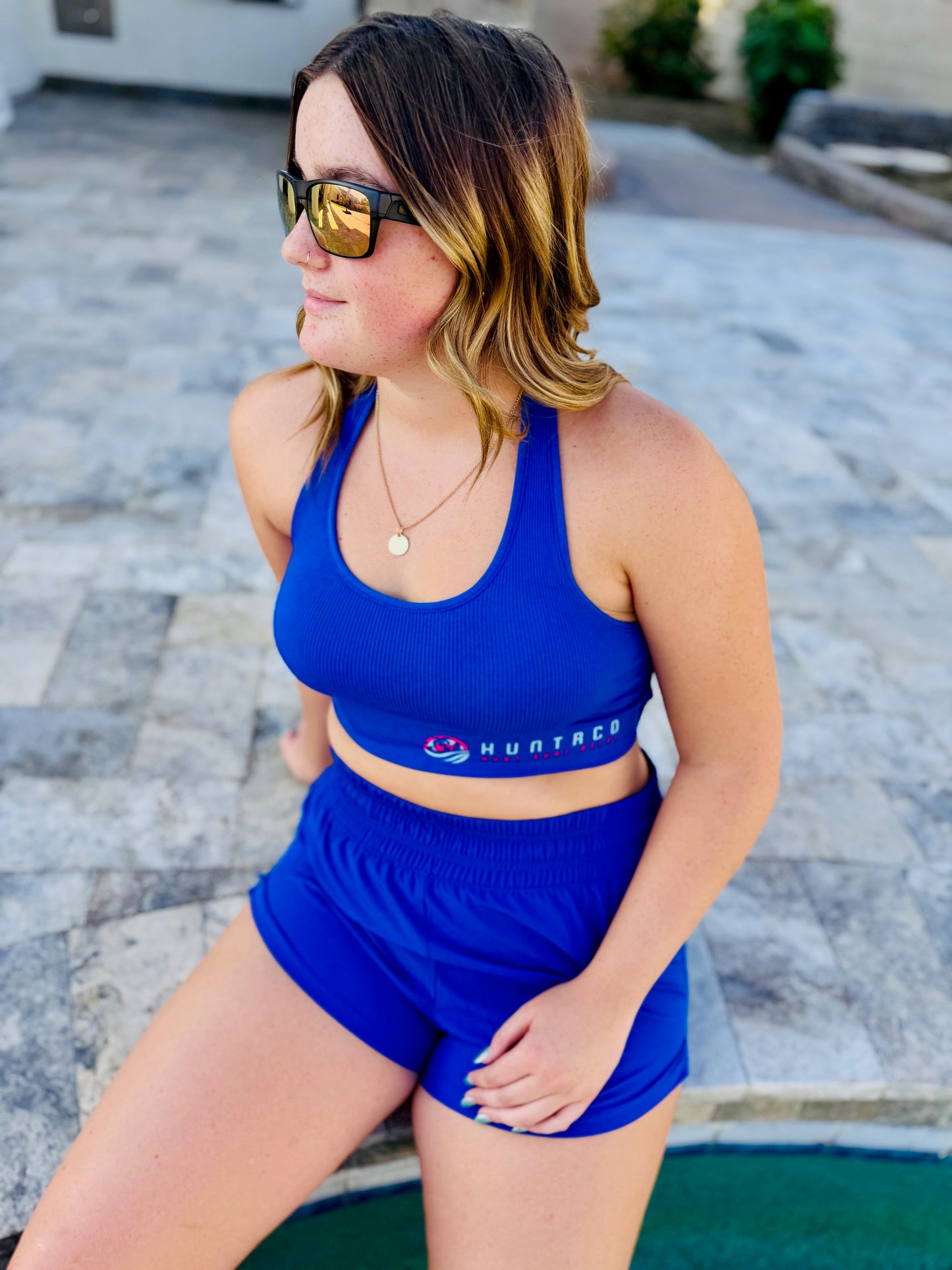 HUNTRCO Halter Sports Bra