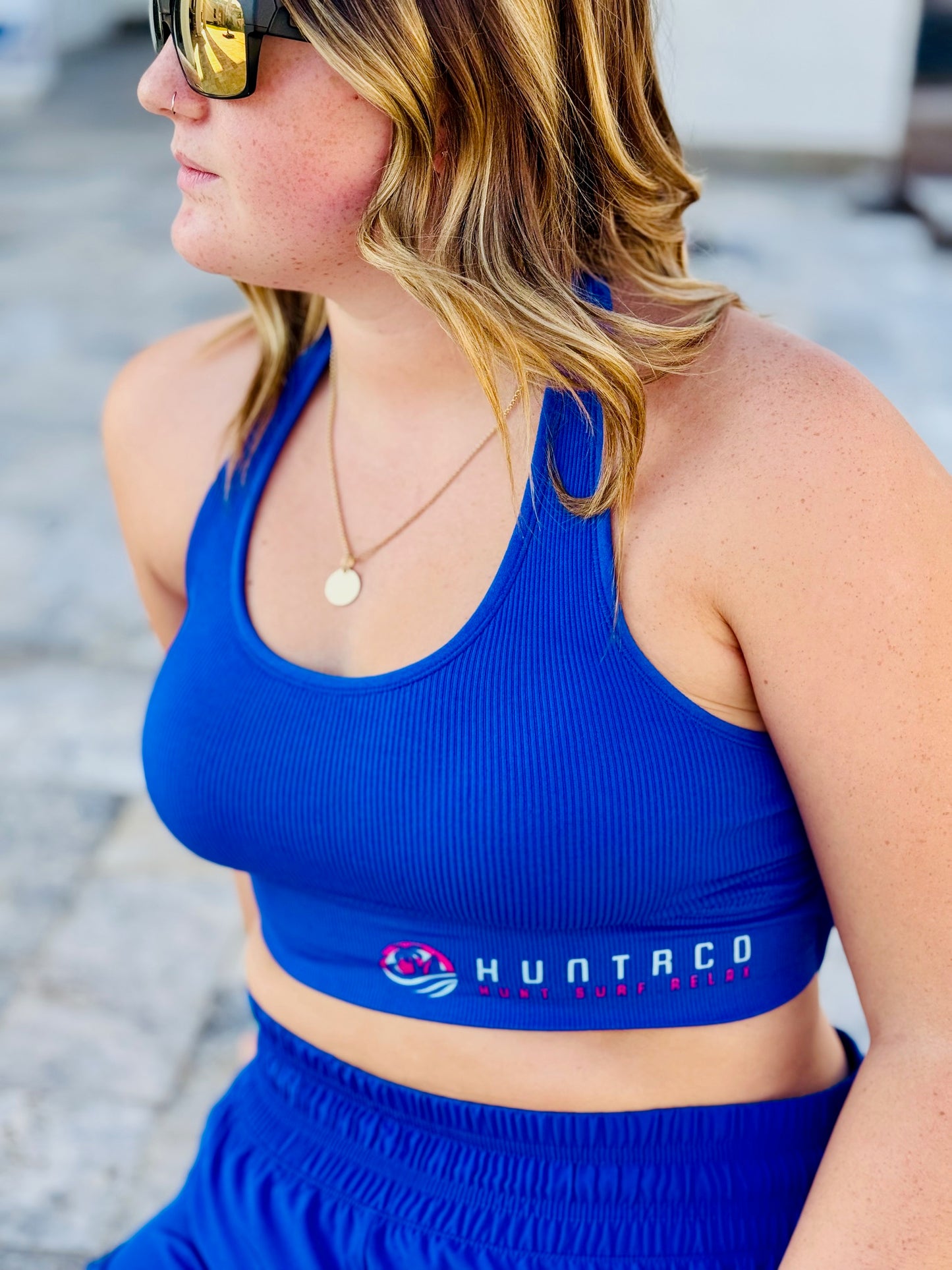 HUNTRCO Halter Sports Bra