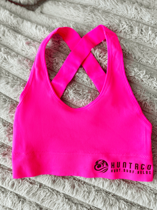 HUNTRCO Racerback Vibe Sports Bra