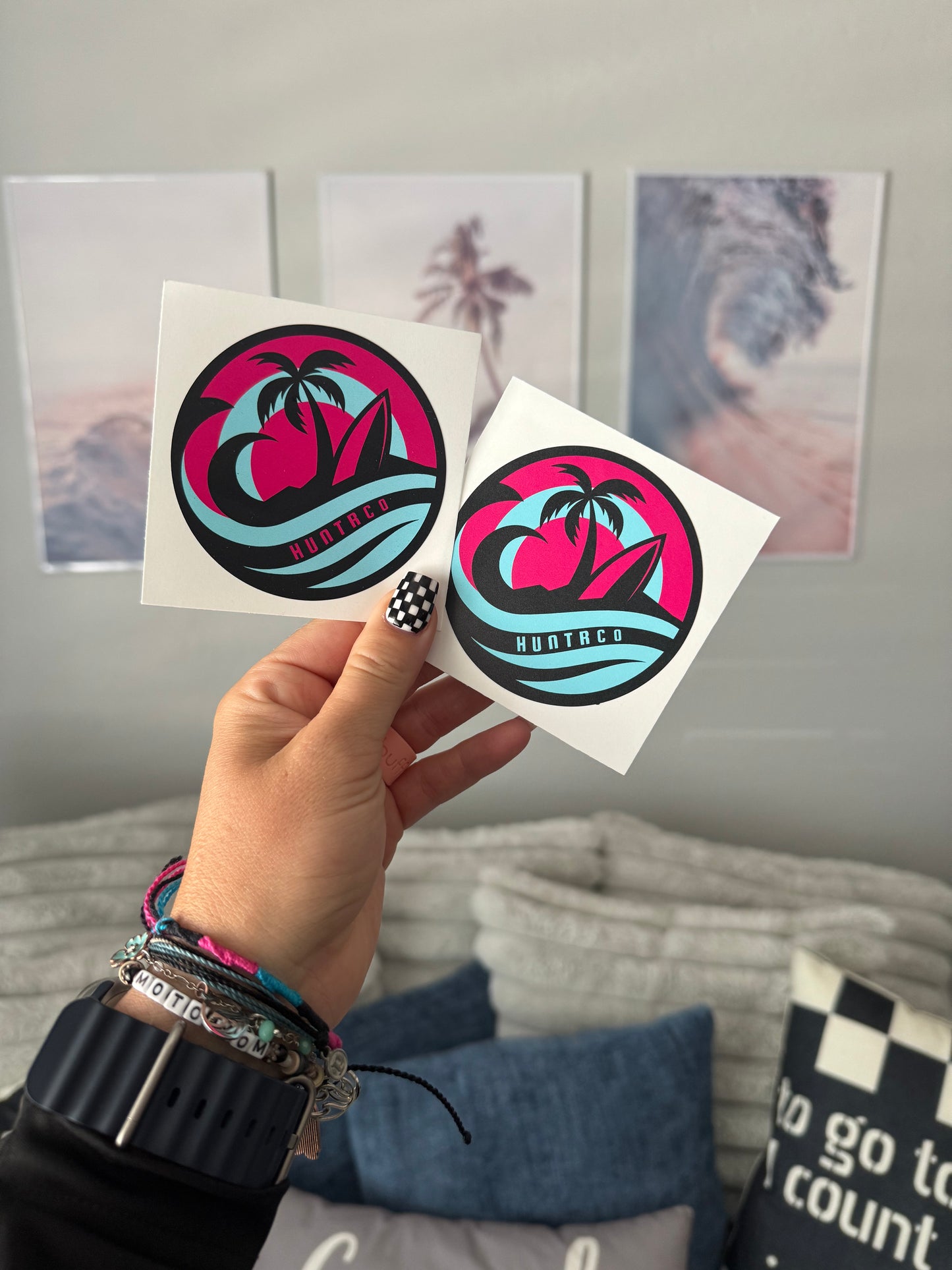HUNTRCO Stickers