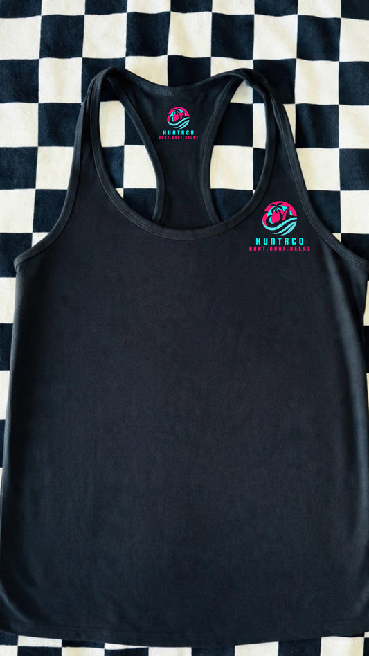 HUNTRCO Women's Signature Racerback Tank